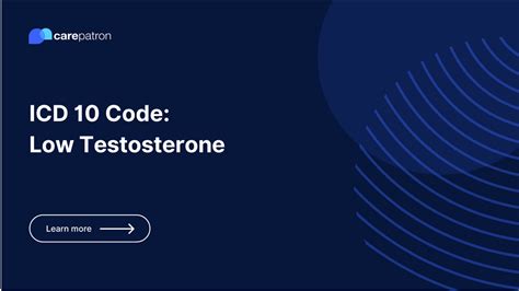 icd-10 for low testosterone|Treatment of Males with Low Testosterone